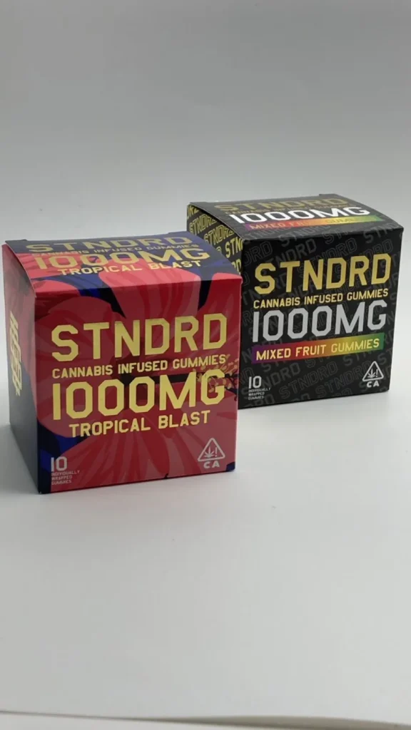 Stndrd Cannabis Infused Gummies – 1000Mg