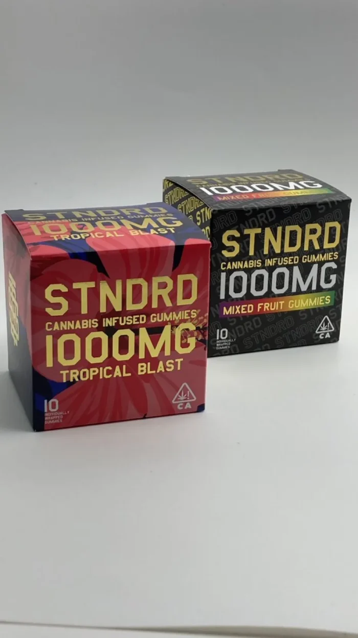 Stndrd Cannabis Infused Gummies – 1000Mg