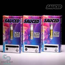 Buy Sauced Live Resin Carts UK